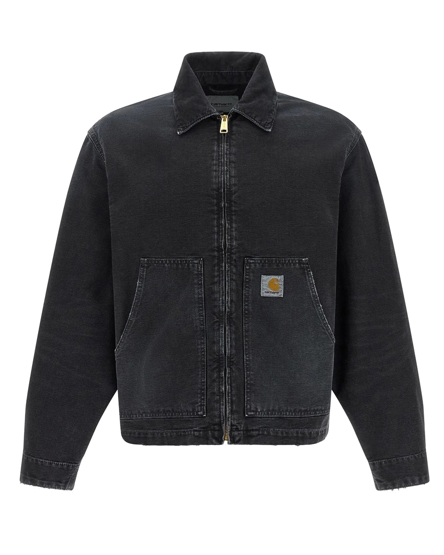 Jacket Og Arcan Black Destroy Wash Black/black