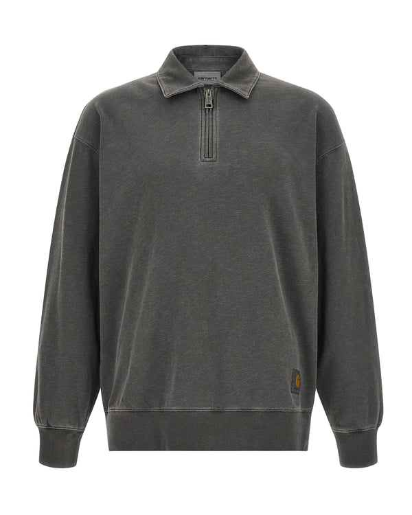 Polo Harper Black Garment-Dyed Garment Dyed Cotton Jersey Shirts