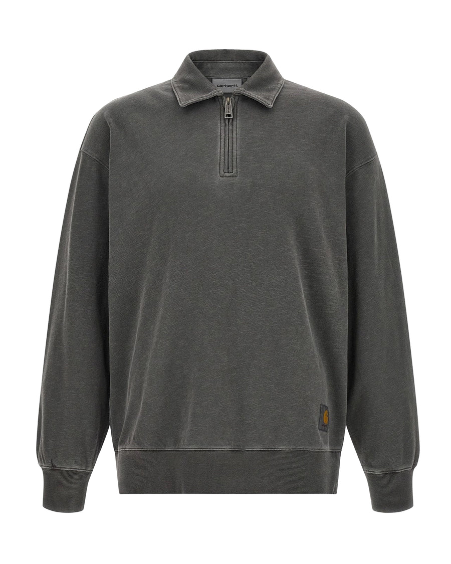 Polo Harper Black Garment-Dyed Garment Dyed Cotton Jersey Shirts