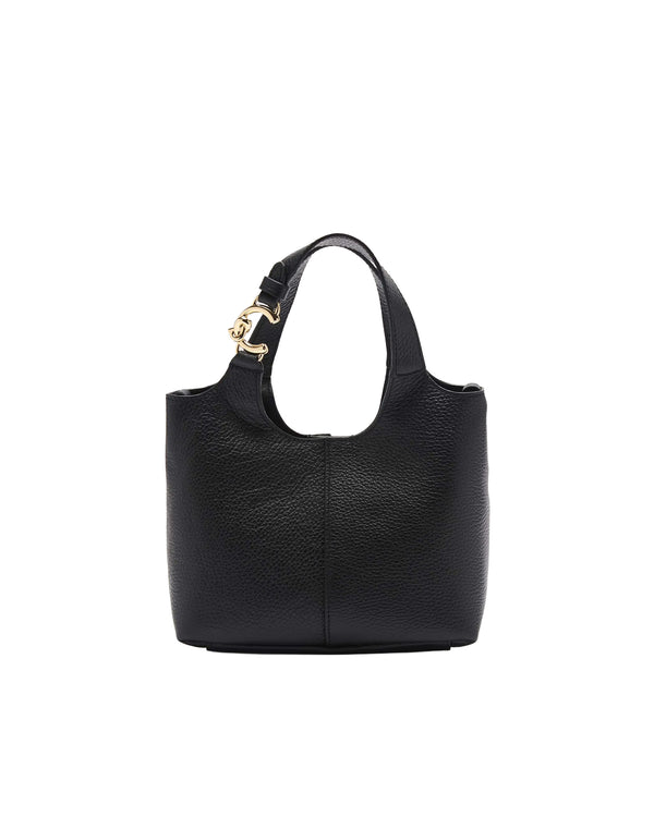 Leather Handbag C-Easy Black Handbags