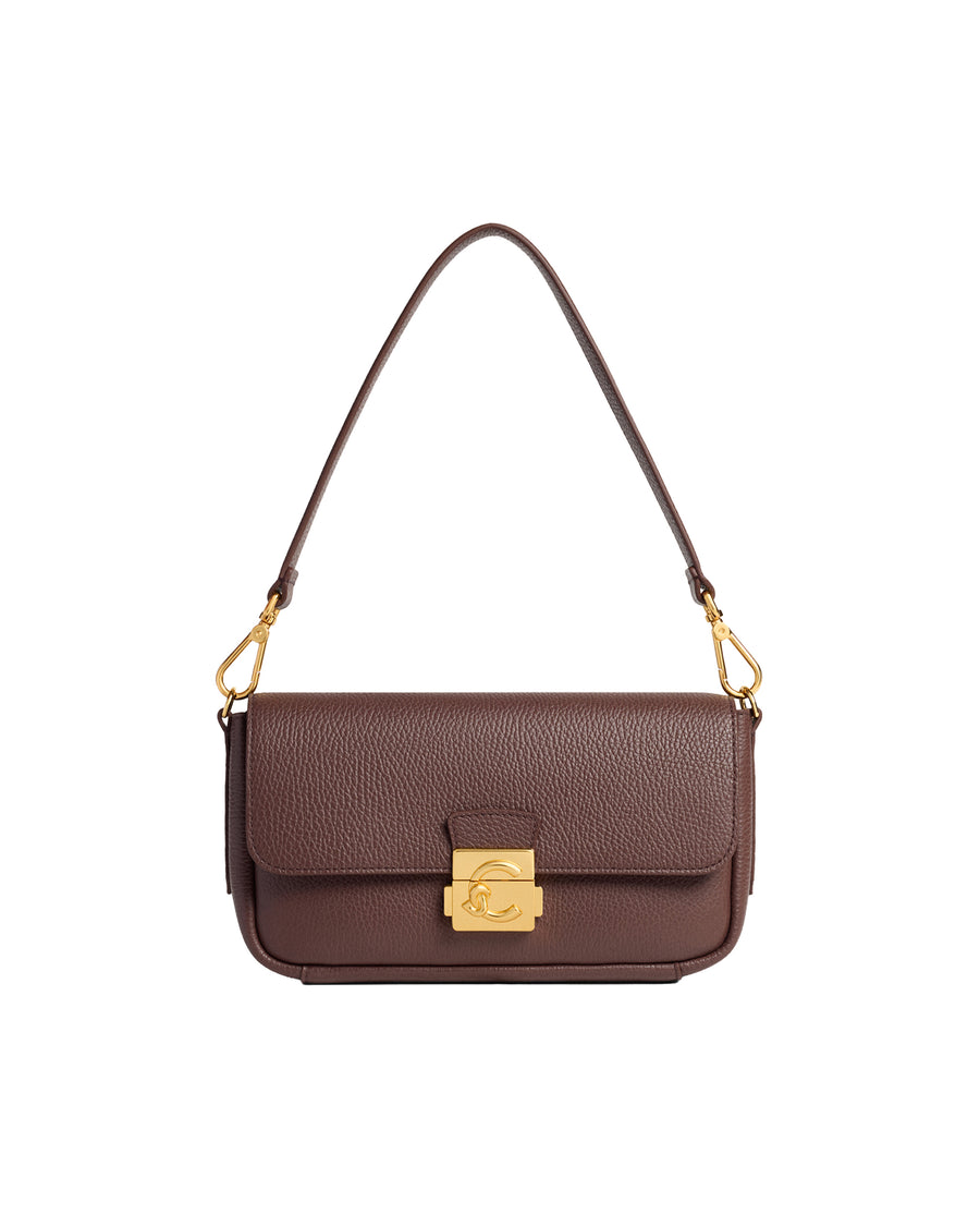 Handbag C-Me Lock Berry Leather Handbags