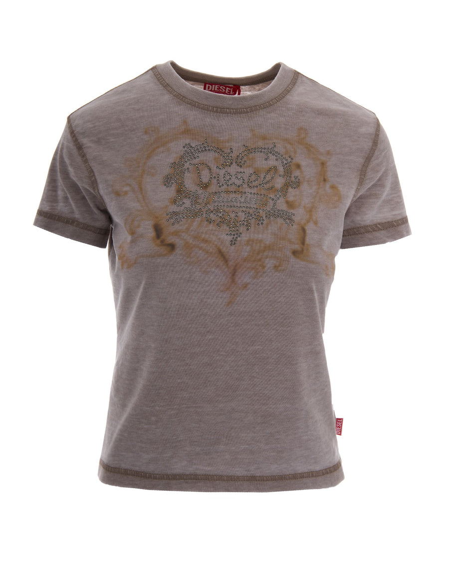 T-Shirt Lla Sandy Beige Sandy/beige Polyester Cotton T-shirts & Jerseys
