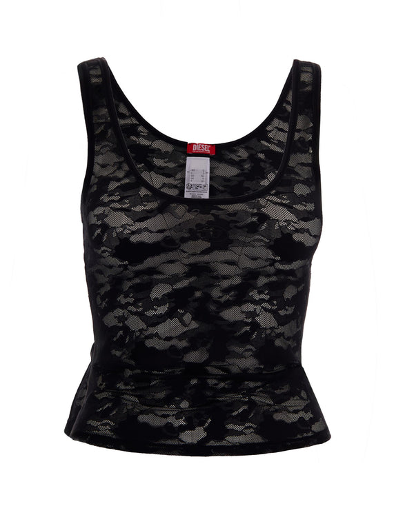 Tank Top Lily Ebony Lace Polyamide Vests & Tops