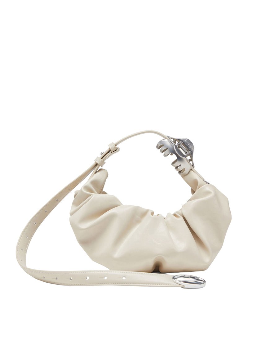 Hobo Bag Grab-D White Medium/white Handbags