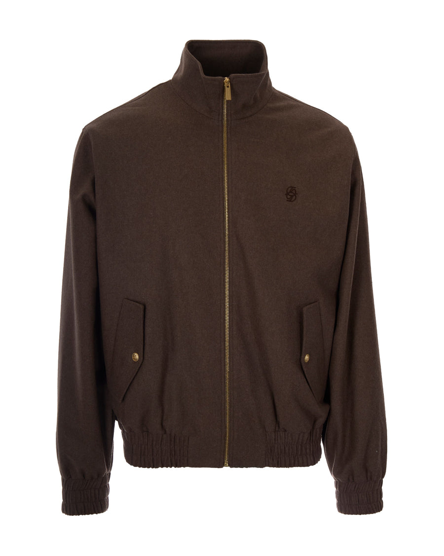 Flannel Jacket Light Brown Shell: Virgin Wool