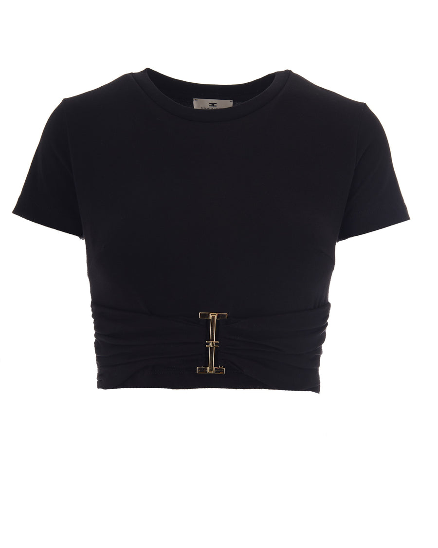 T-Shirt Gioiello Black Cotton