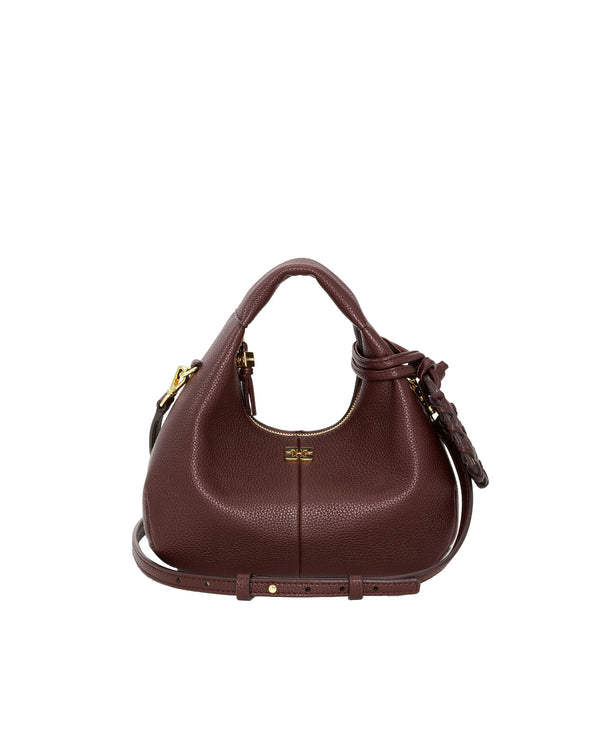 Mini Hobo Handbag Chicory Coffee Handbags