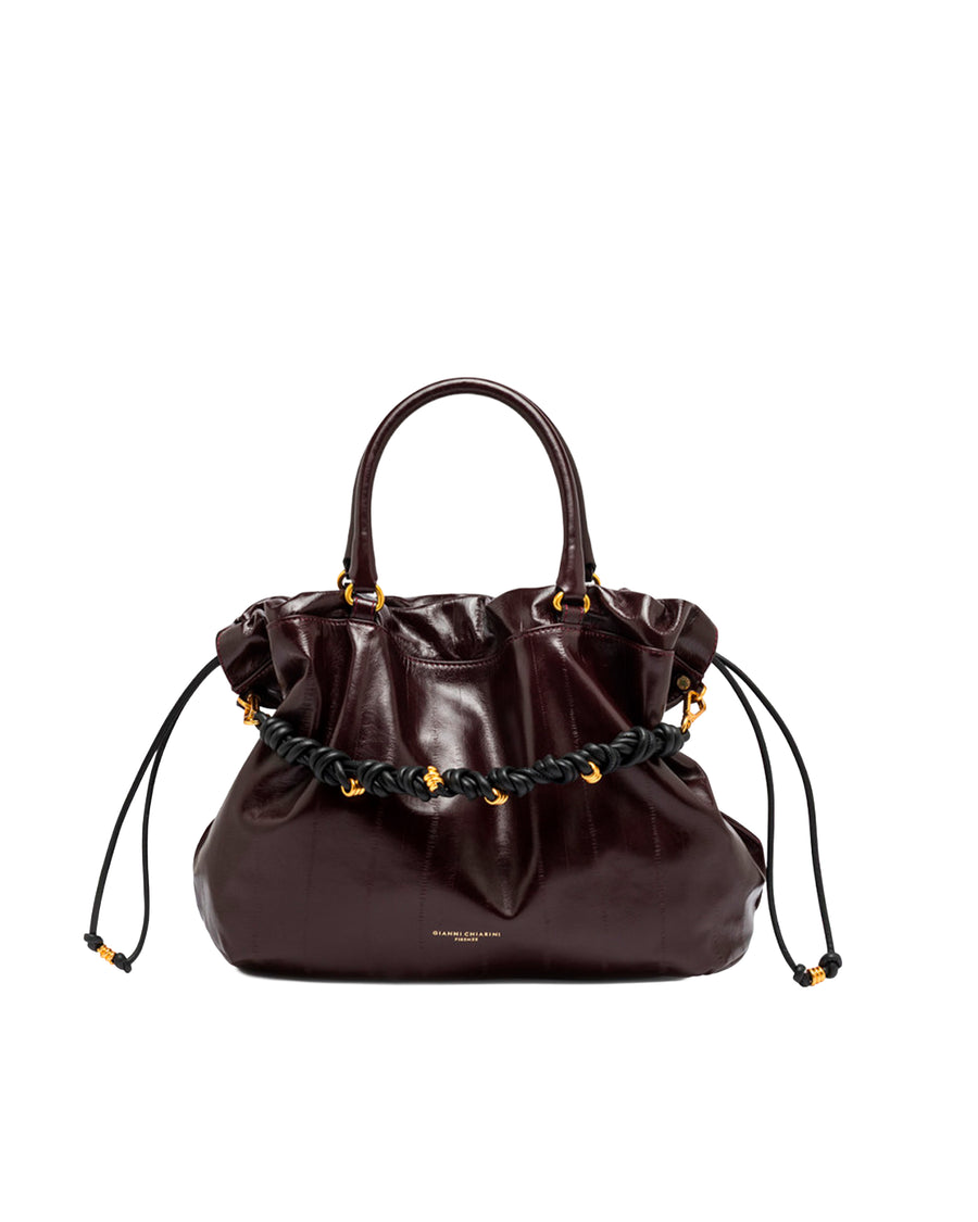 Leather Handbag Morgana Antique Ruby Handbags