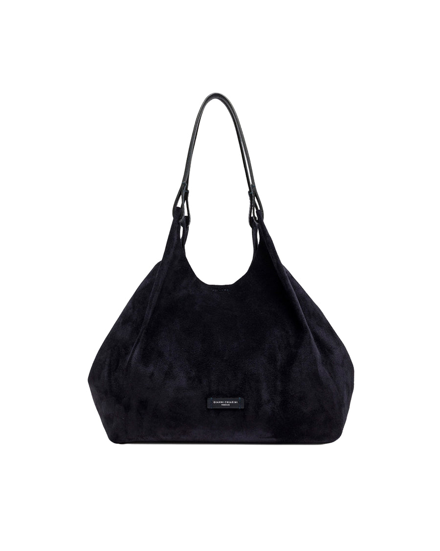 Shoulder Bag Dua Suede Midnight Blue