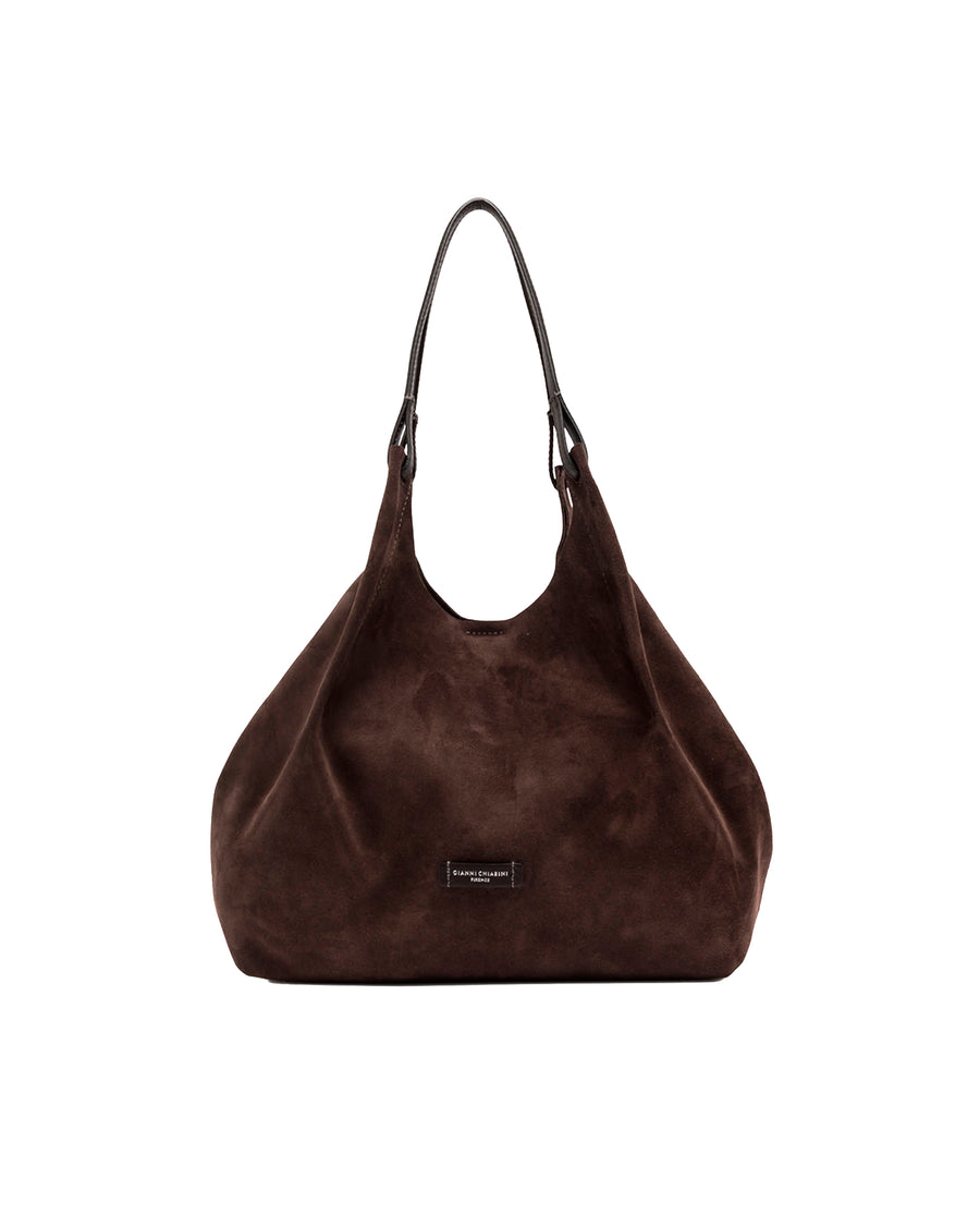 Shoulder Bag Dua Mocha Suede