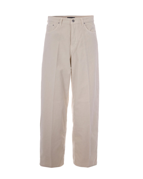 Corduroy Jeans Bethany Snow Cotton