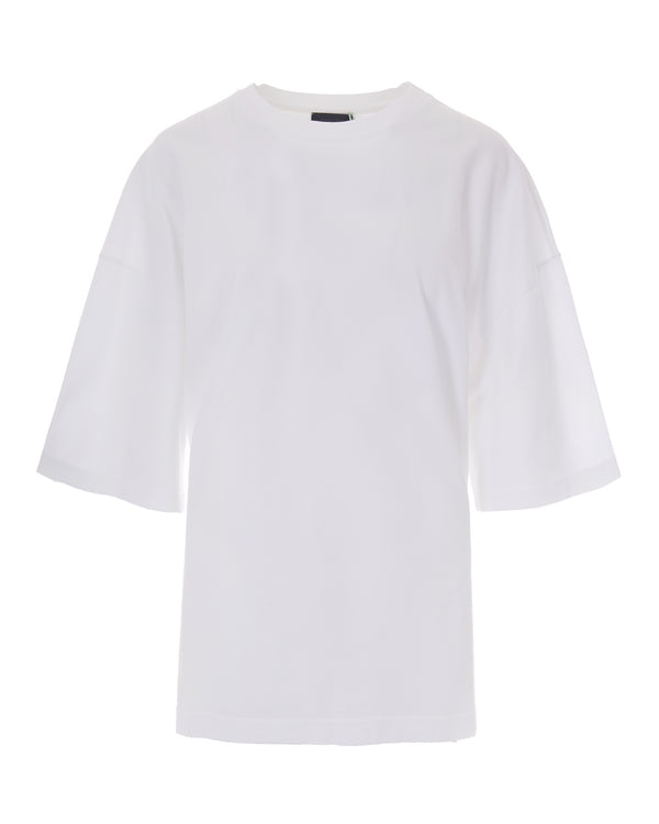 T-Shirt Gabrielle Optical White Cotton T-shirts & Jerseys