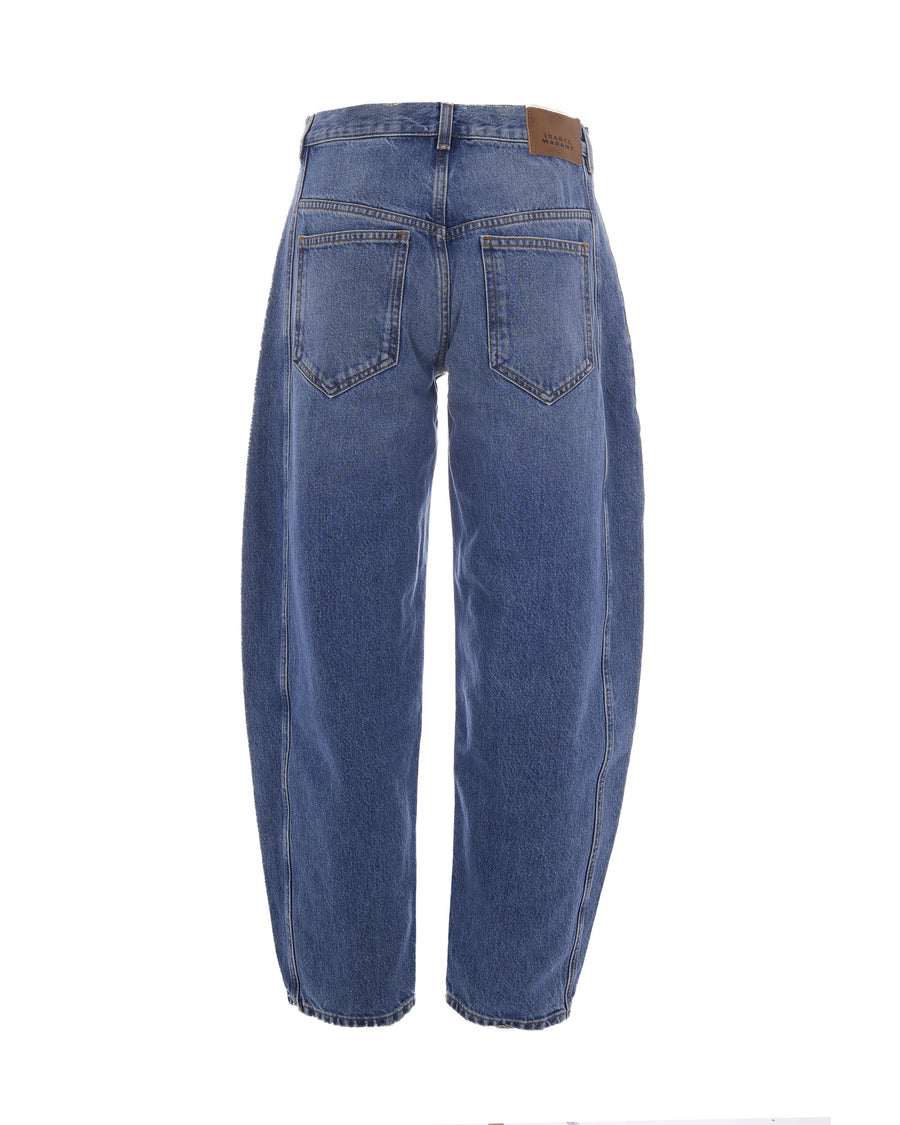 Jeans Oriane Light Blue Cotton Trousers