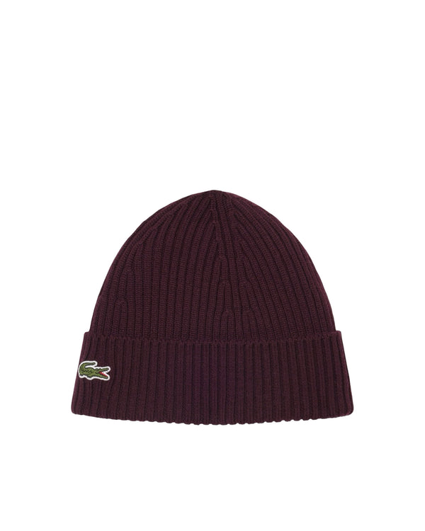 Wool Ribbed Beanie Oxalis Hat