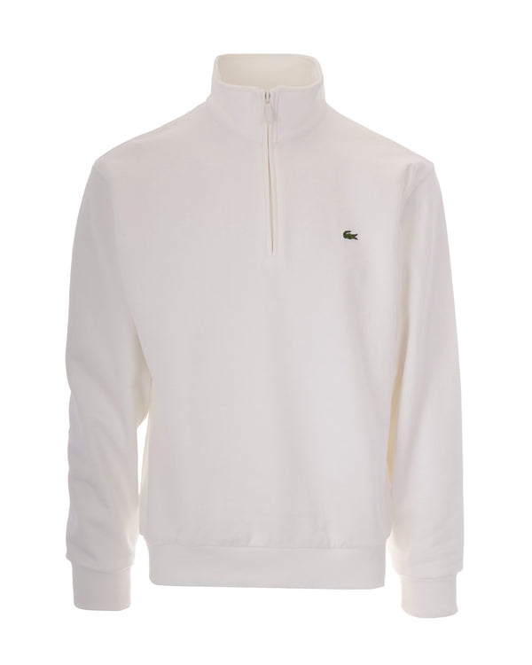 Sweatshirt High-Neck Zip Flour Cotton Sweatshirts