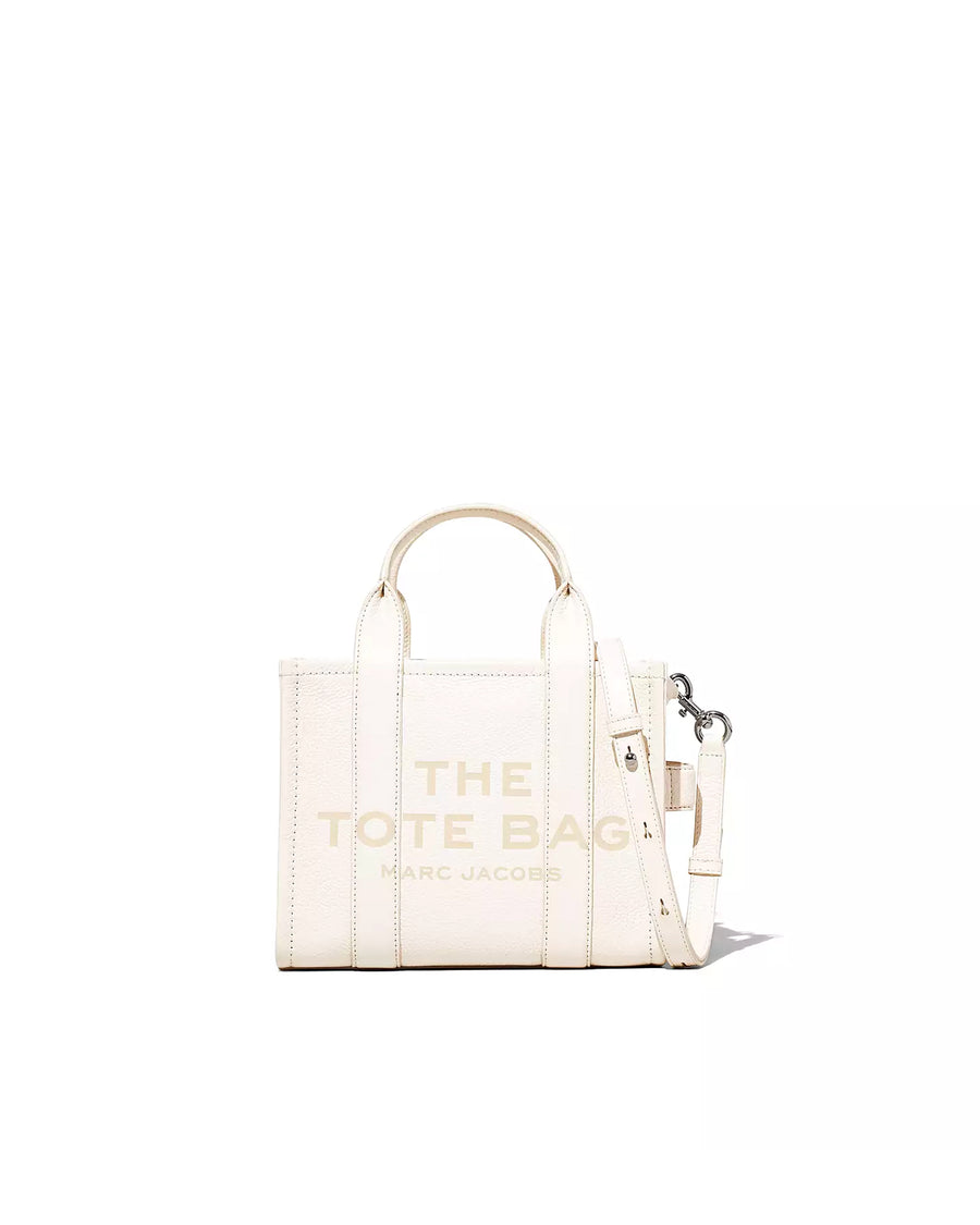 Small Leather Tote Silver Cotton/silver Cow Handbags