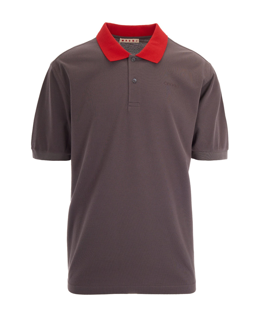 Polo Shirt Piqué Truffle