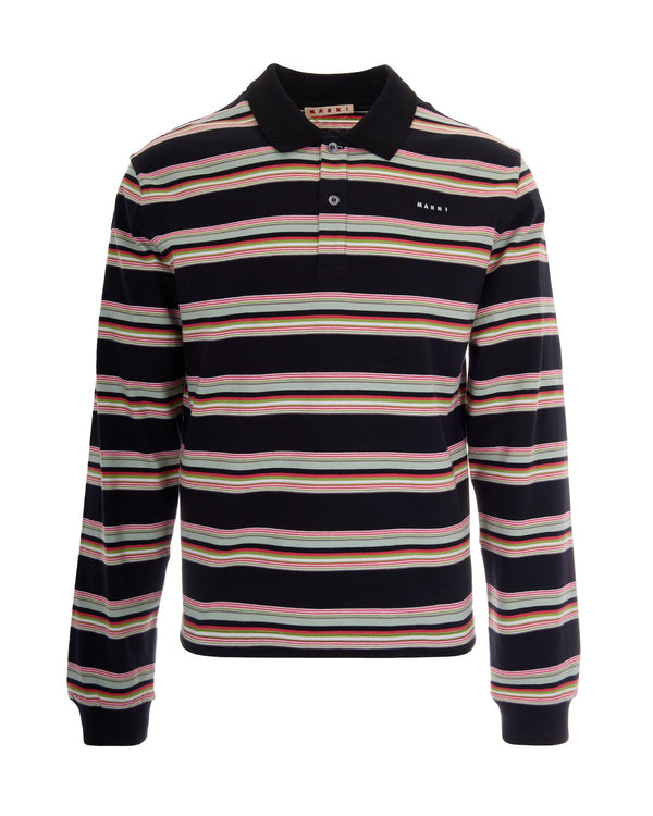 Polo Shirt Pale Mint Cotton Knit