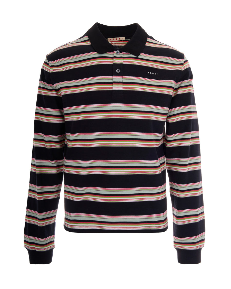 Polo Shirt Pale Mint Cotton Knit