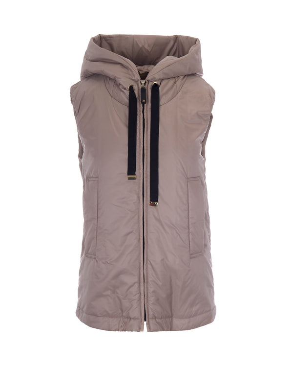 Gilet Greengo Beige Polyester Waistcoats & Gilets