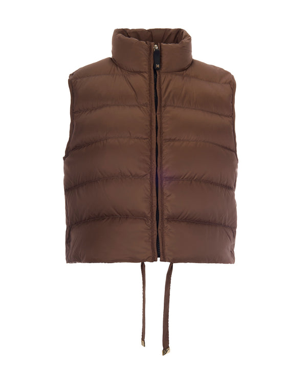 Padded Gilet Favilla Honey Polyester Waistcoats & Gilets