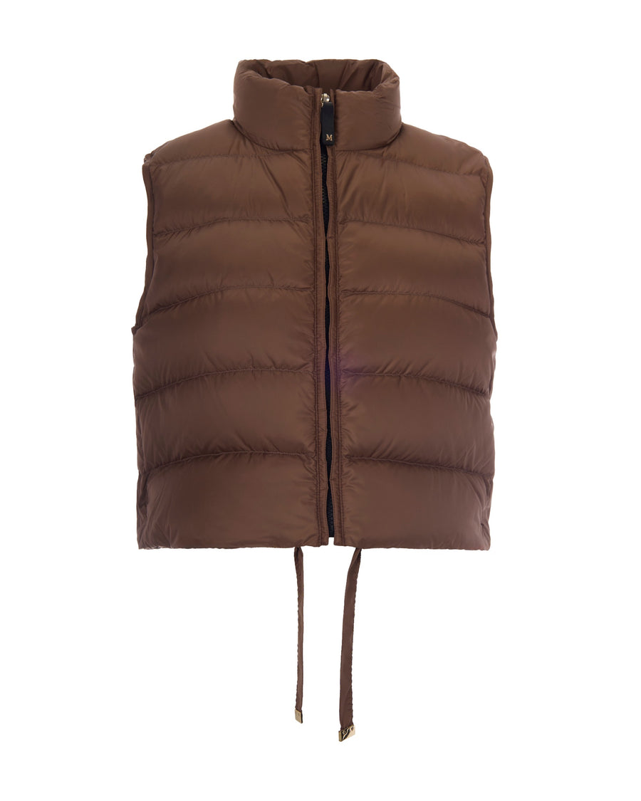 Padded Gilet Favilla Honey Polyester Waistcoats & Gilets