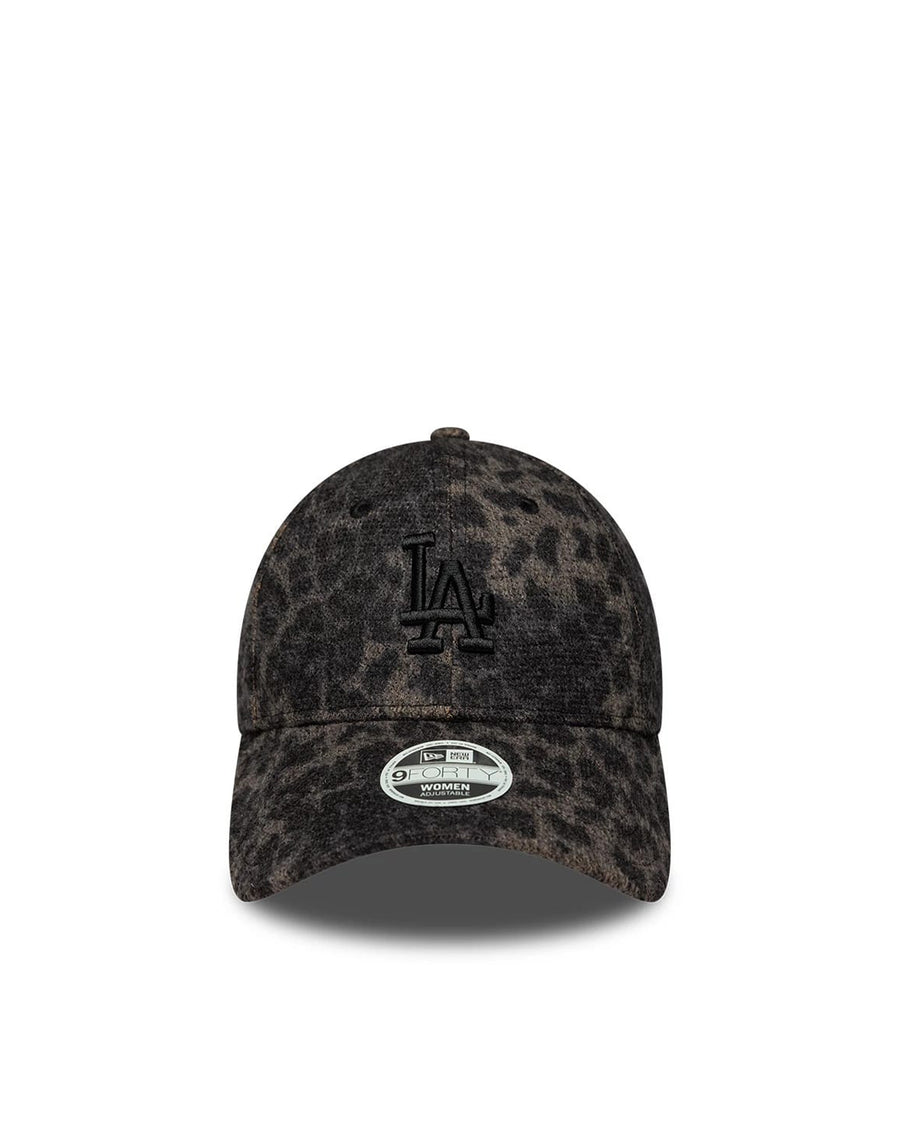 Baseball Cap 9forty Leopard Black Undervisor: Cotton; Crown Hat