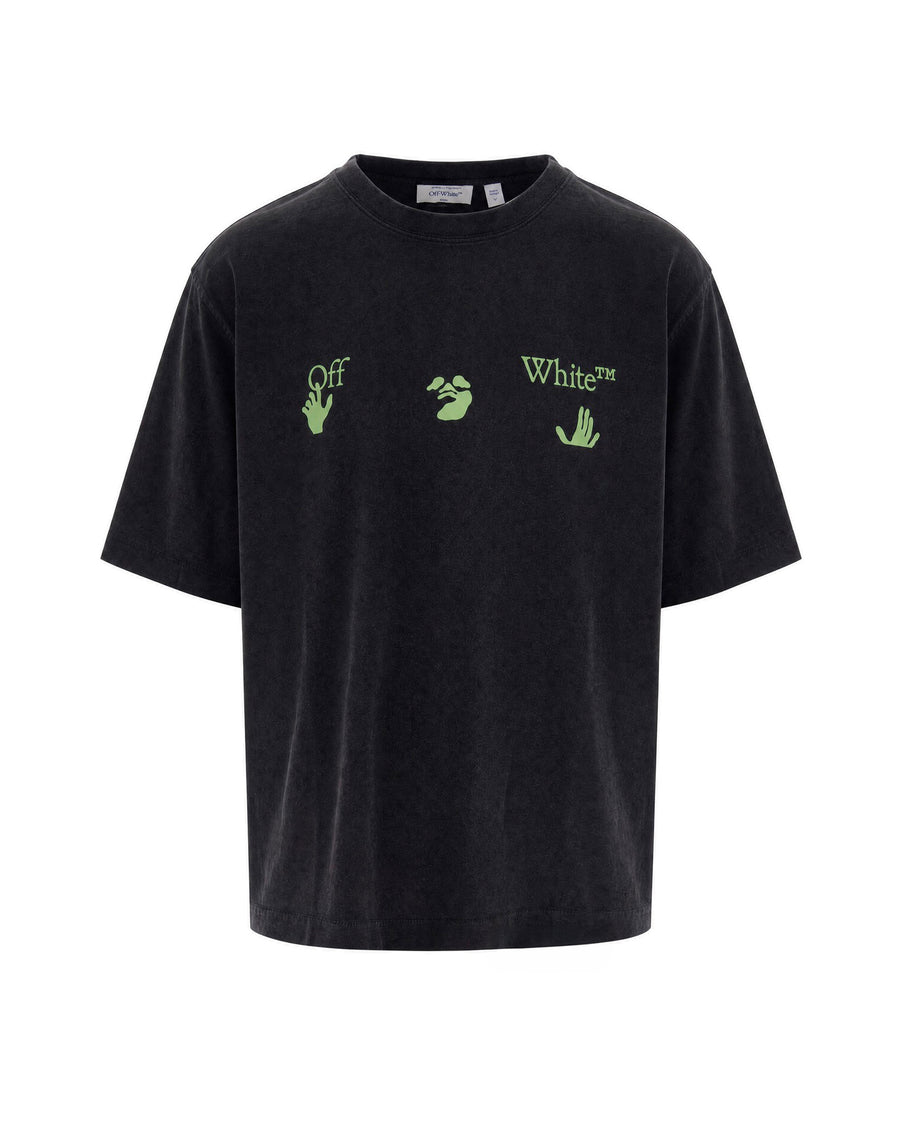 T-Shirt Bacco Arrow Skate Vintage Black Cotton T-shirts