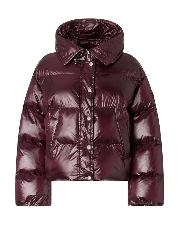 Puffer Jacket Dark Bordeaux