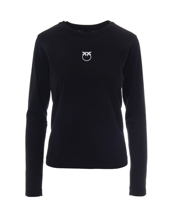 T-Shirt Toblino Black Limousine Cotton Jumpers