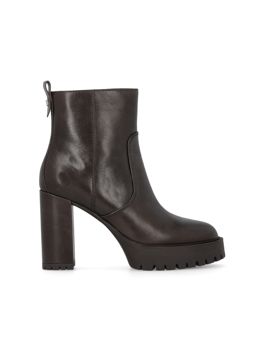 Ankle Boots Dark Brown Leather