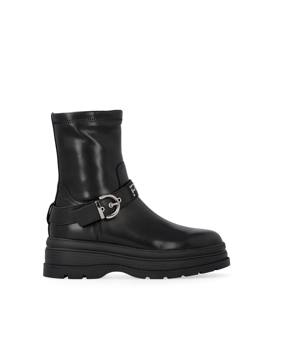 Ankle Boots Eva 01 Black Leather