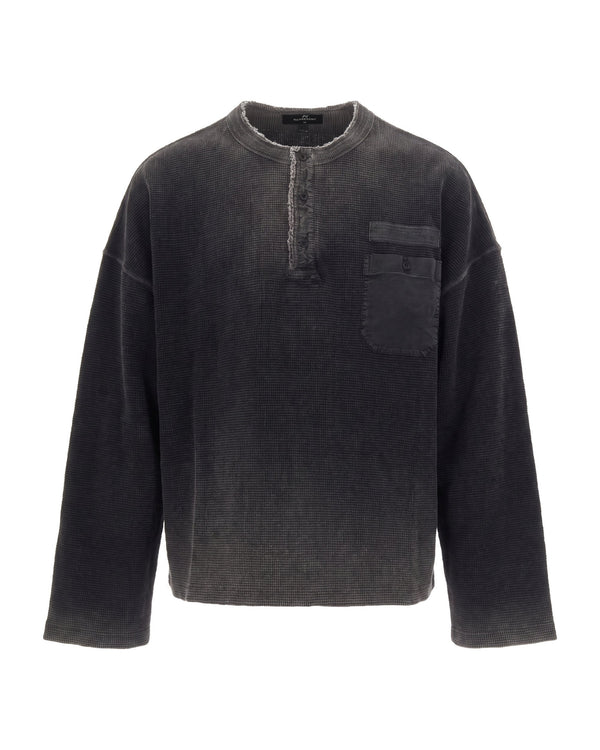 Sweatshirt Hanley Vintage Black Cotton Sweater