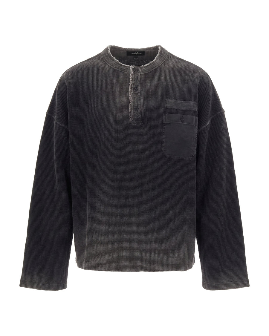 Sweatshirt Hanley Vintage Black Cotton Sweater