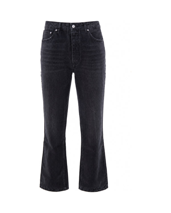 Jeans Heaton Diffused Black Cotton