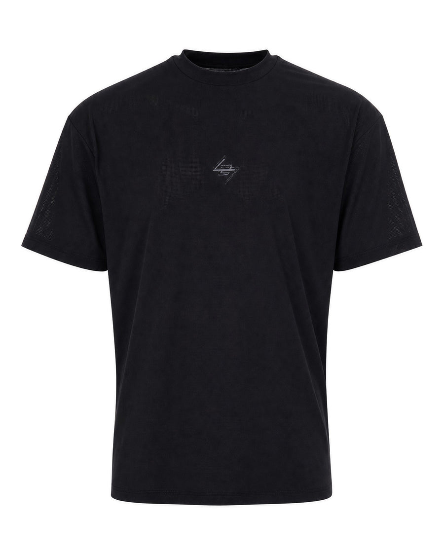 Crew Neck T-Shirt 247 Jet Black Polyester / Elastane T-shirts