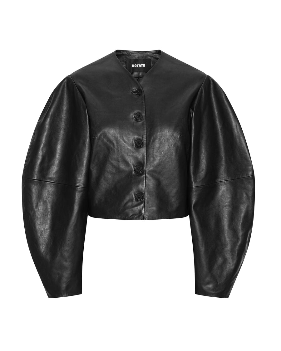 Leather Jacket Lambskin Black