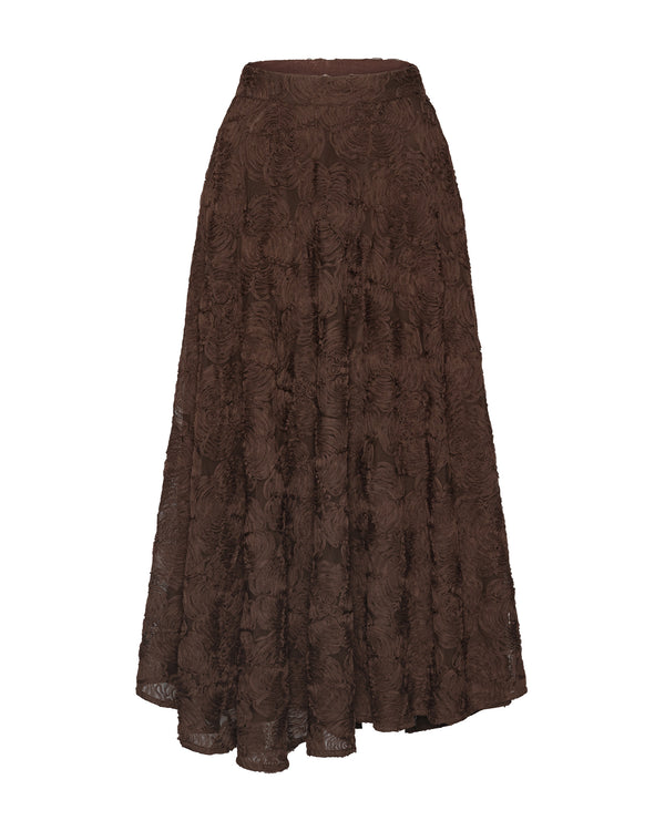 Skirt Flower Mesh Sun Molé Lining: Polyester