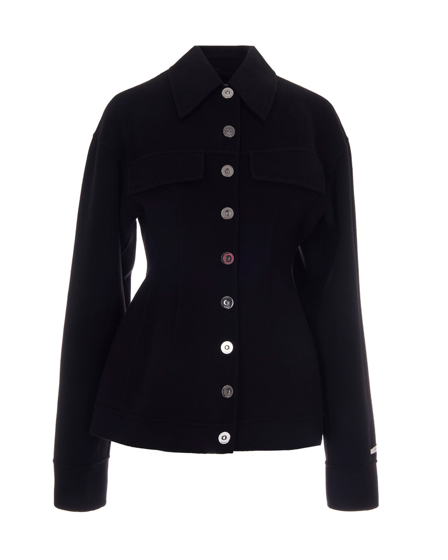 Wool Jacket Arena Black