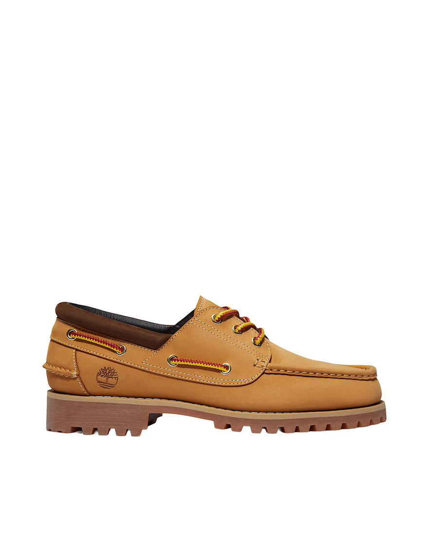 Boat Shoe Wheat Nubuck Leather