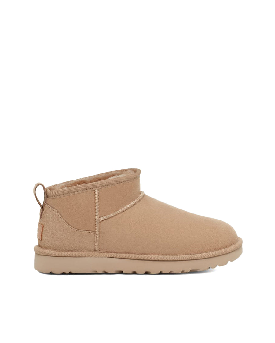 Ankle Boots Classic Ultra Mini Sand Leather