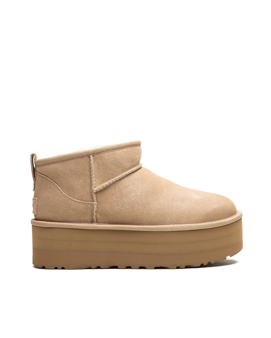 Ankle Boots Classic Ultra Mini Sand Leather