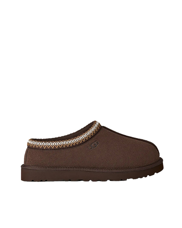Clog Tasman Ii Suede Dusted Cocoa Upper: Leather Slippers