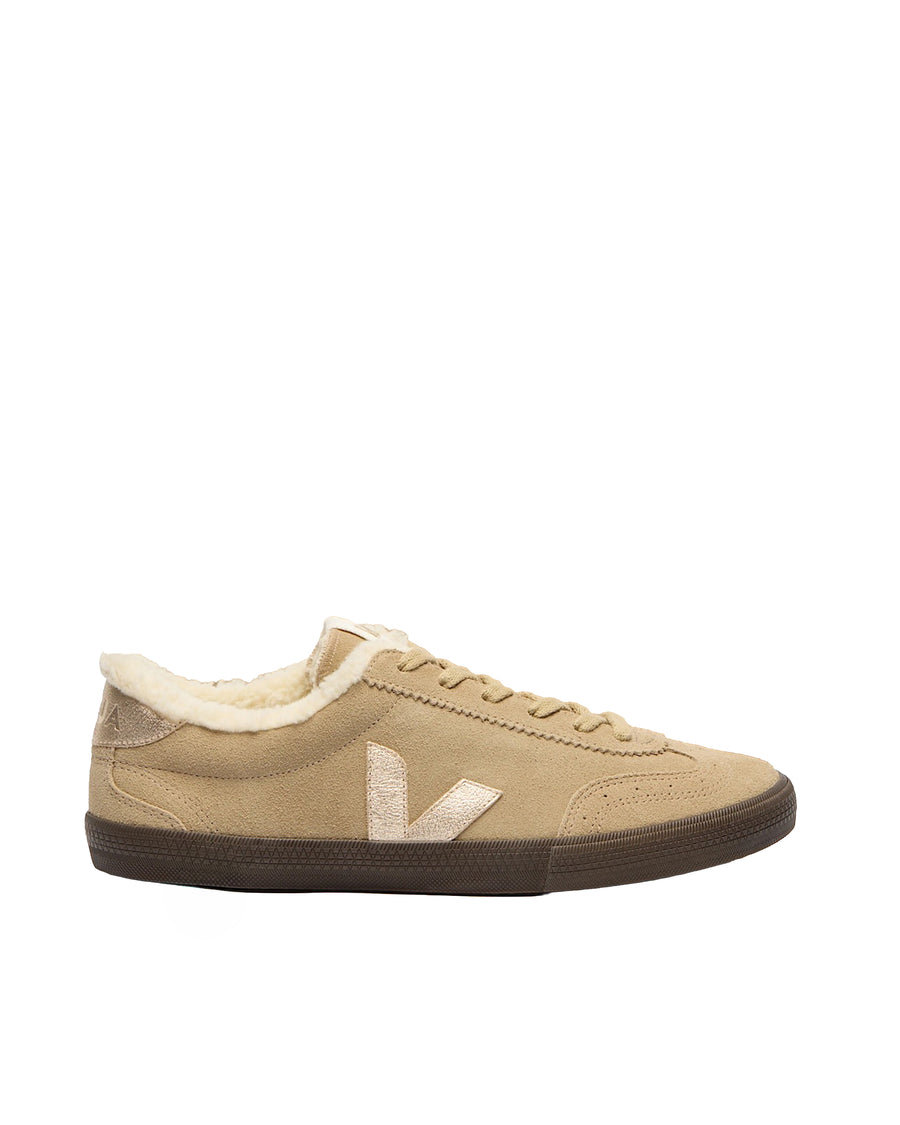 Sneakers Volley Fured Suede Dune/platinum/eagle Trainers