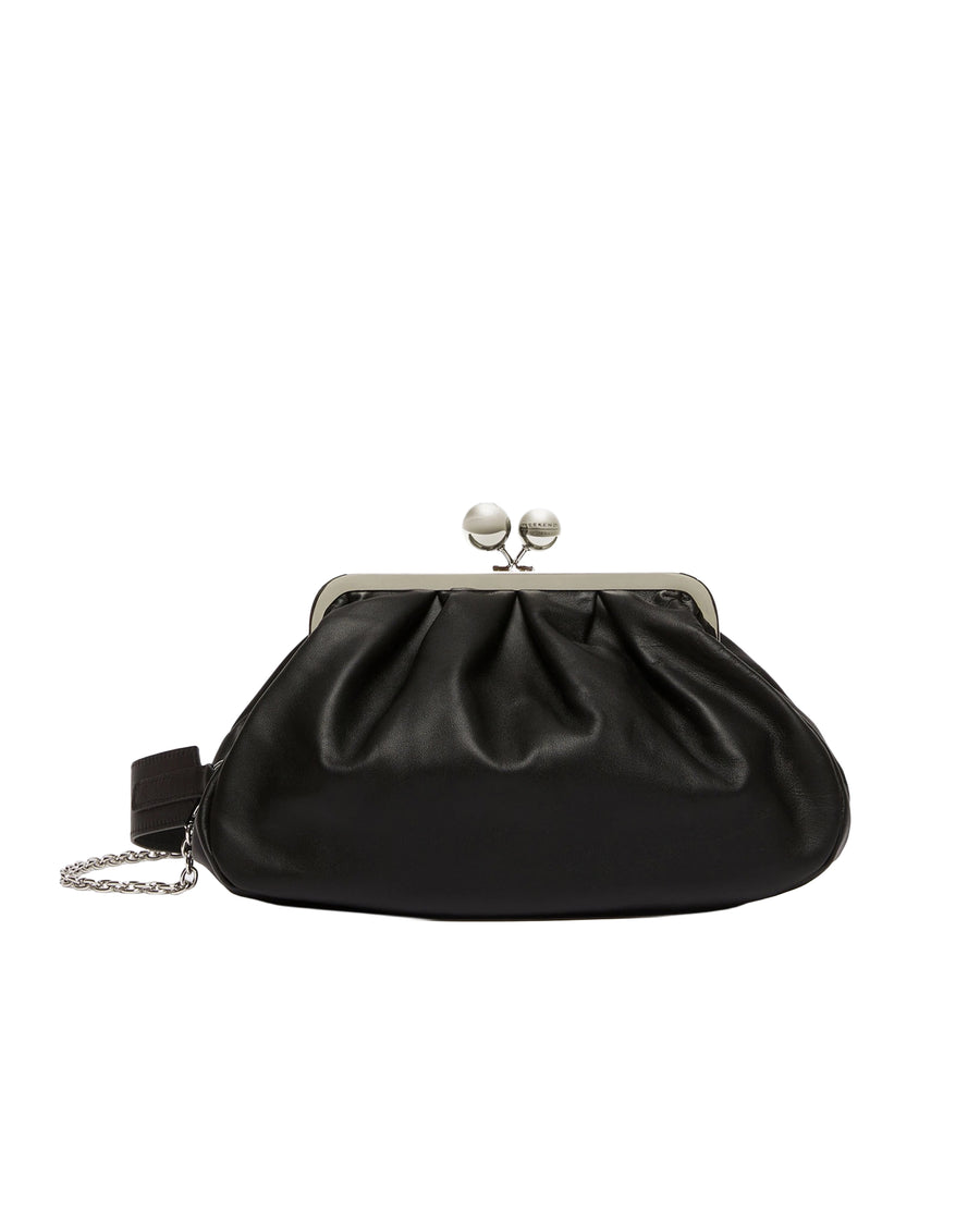 Sheepskin Shoulder Bag Cubico Black