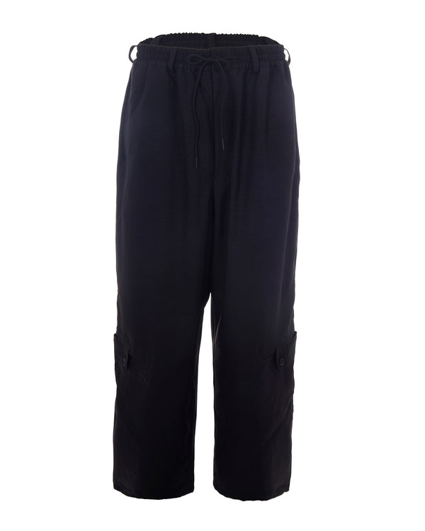 Trousers Adaptive Length Black Recycled Polyester