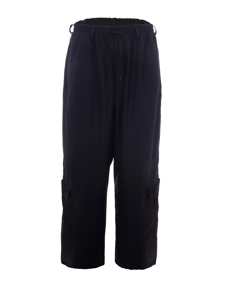 Trousers Adaptive Length Black Recycled Polyester