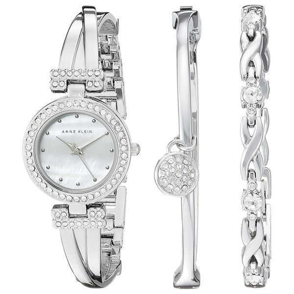 Preloved - Anne Klein Womens Classic 34 Quartz Watch Ak-5369svst One Color Watches