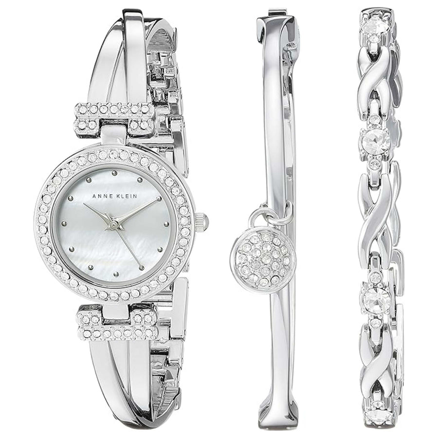 Preloved - Anne Klein Womens Classic 34 Quartz Watch Ak-5369svst One Color Watches