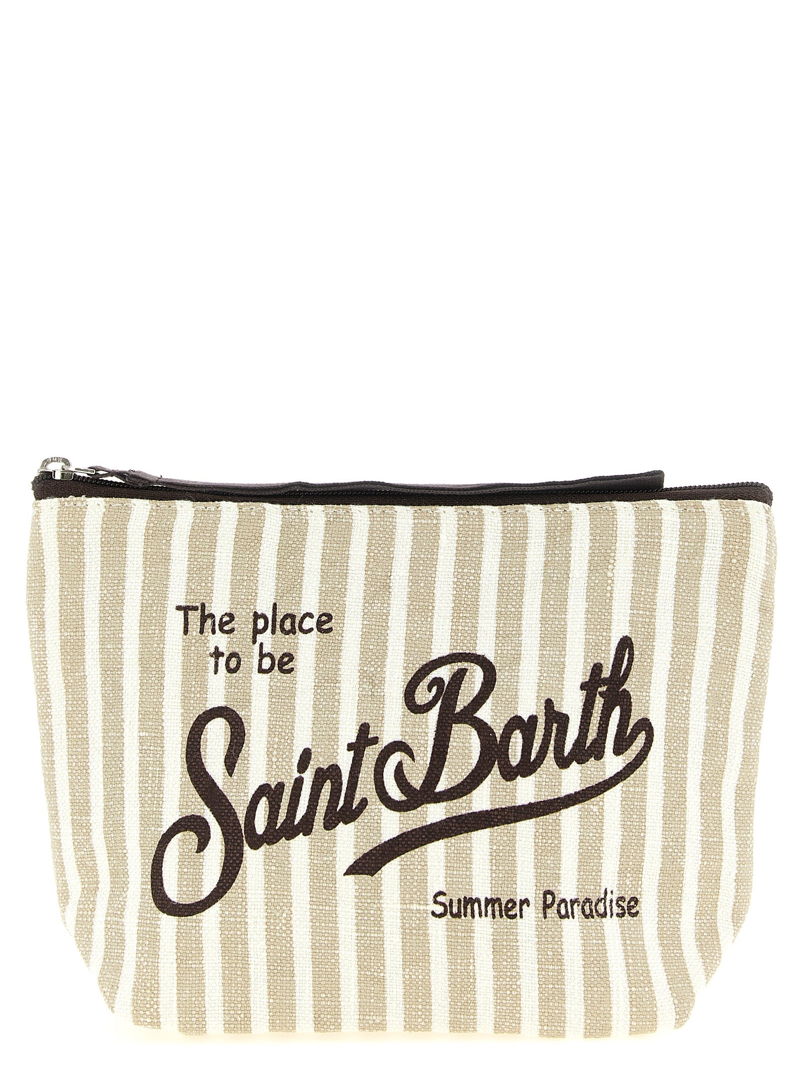 Aline Clutch Beige Linen